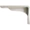 Ekena Millwork Embrey Steel Bracket, Stainless Steel 2"W x 6"D x 3 3/4"H BKTM02X06X03EBSS - alternate 10